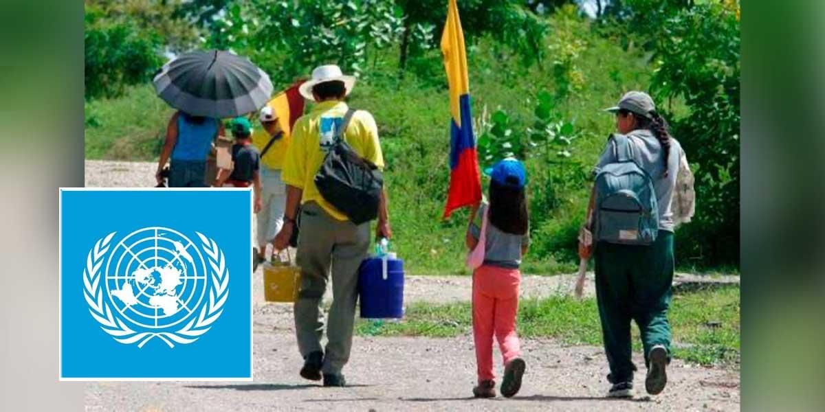 Naciones Unidas alerta sobre aumento de desplazamiento forzado en Colombia