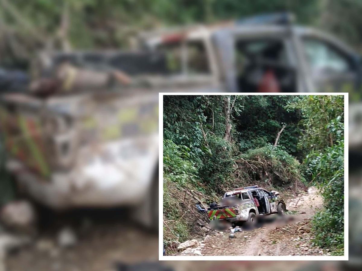 Emboscada a la Policía en Huila deja 7 uniformados muertos