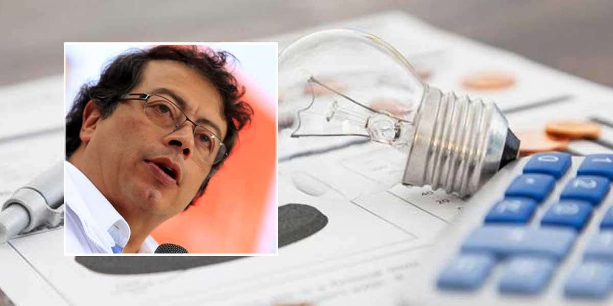 Petro cuestiona incremento en tarifa de electricidad en agosto: pide a sector energético investigar “comportamiento extraño”