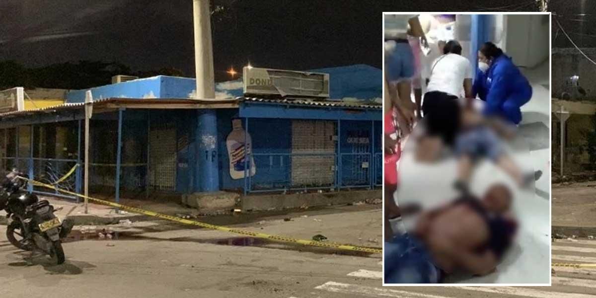 Reportan atroz masacre en Barranquilla: seis personas fueron asesinadas cuando salían de una taberna
