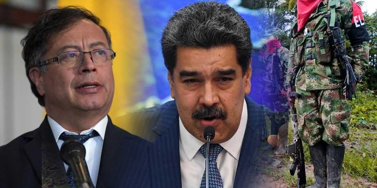 Presidente Petro le pide a Maduro que Venezuela sea garante en proceso con el ELN