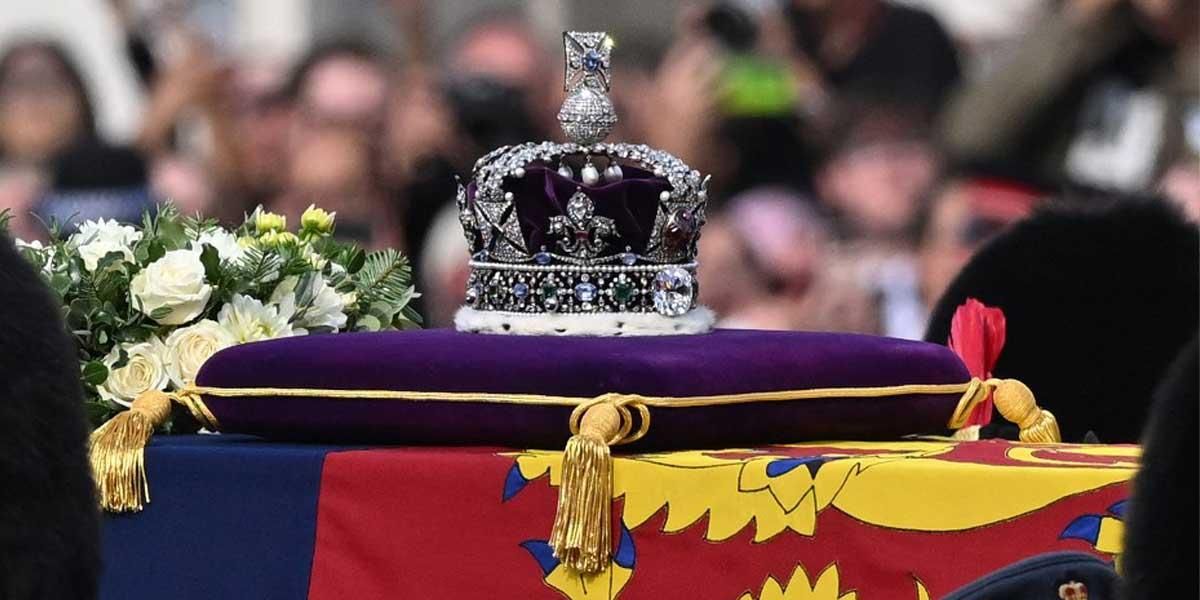 La corona imperial, un símbolo del poder real británico