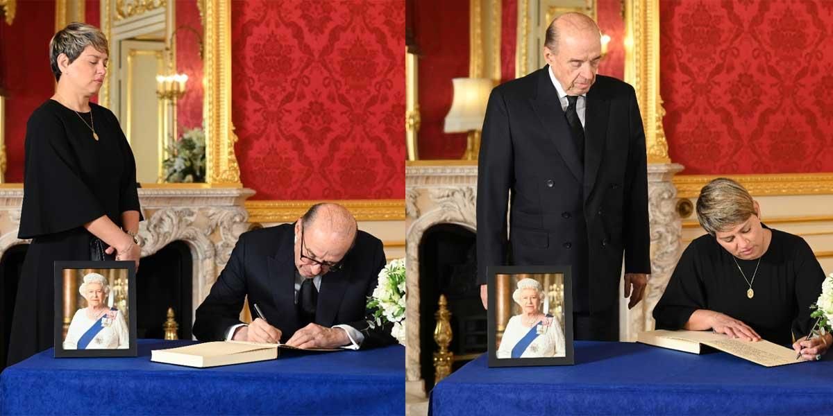 Primera dama, Verónica Alcocer y canciller, Álvaro Leyva asistirán al funeral de Estado de Isabel II