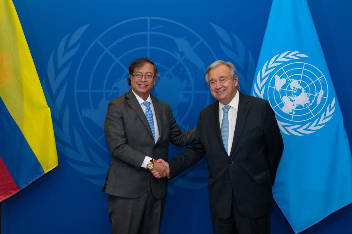 Presidente Petro se reunió con el secretario de la ONU, Antonio Guterres, ¿de qué hablaron?