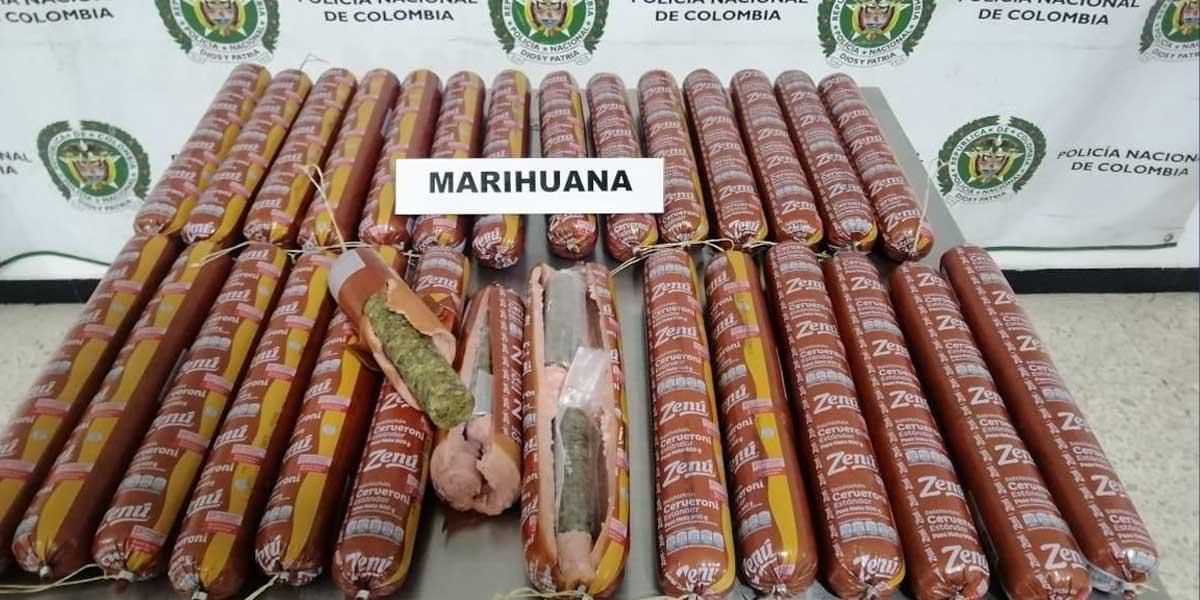 Salchichones de marihuana: así es como pretendían transportar el alucinógeno a la isla de San Andrés