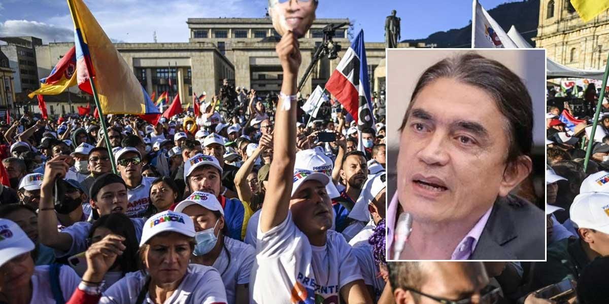 Gustavo Bolívar convoca a una marcha en noviembre para respaldar al gobierno Petro