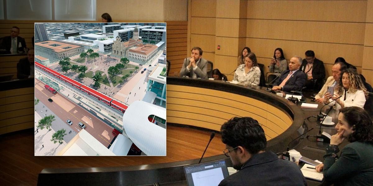Se instala la “Comisión accidental del Metro”, desde el Congreso vigilarán la destinación de recursos para las obras del metro de Bogotá