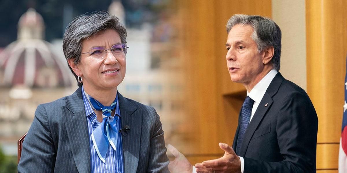 Alcaldesa Claudia López se reunirá con Anthony Blinken: analizarán situación de flujo migratorio