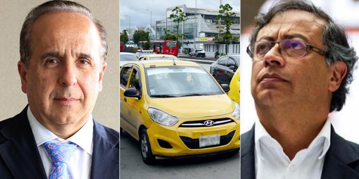 Gremio de taxistas se reunirá con presidente Petro: buscan bloqueo de plataformas de transporte
