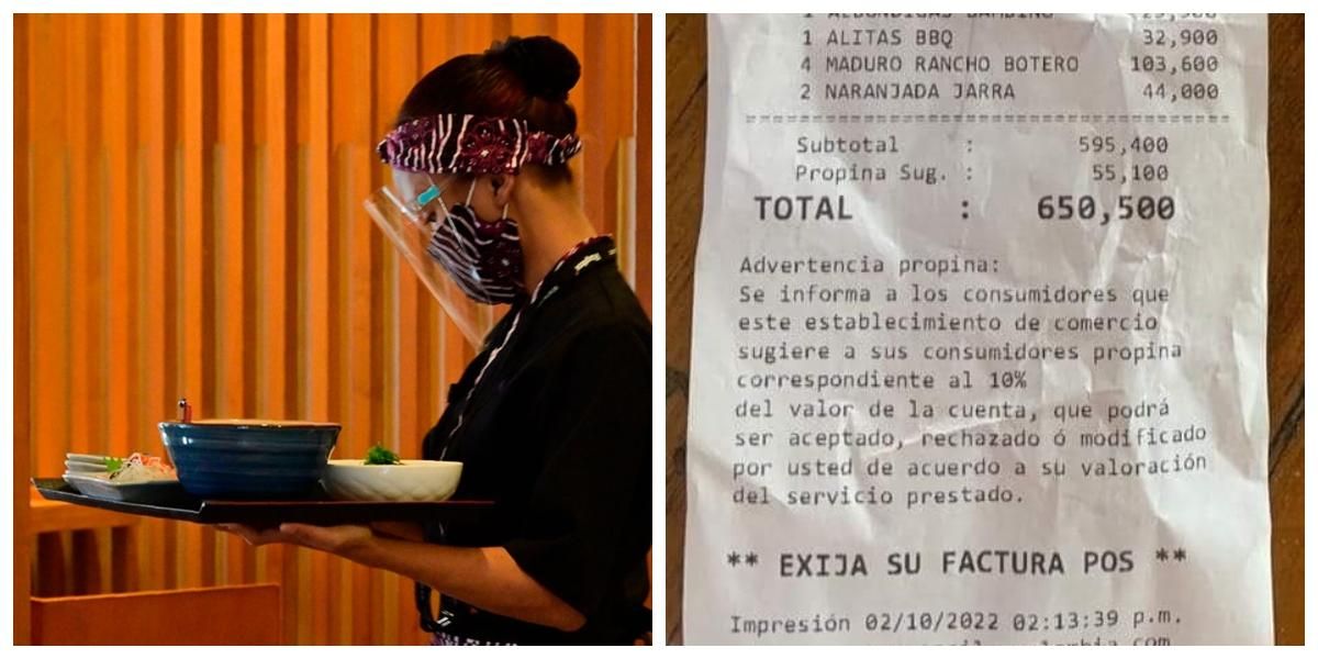 mujer se quejó de restaurante en Santander