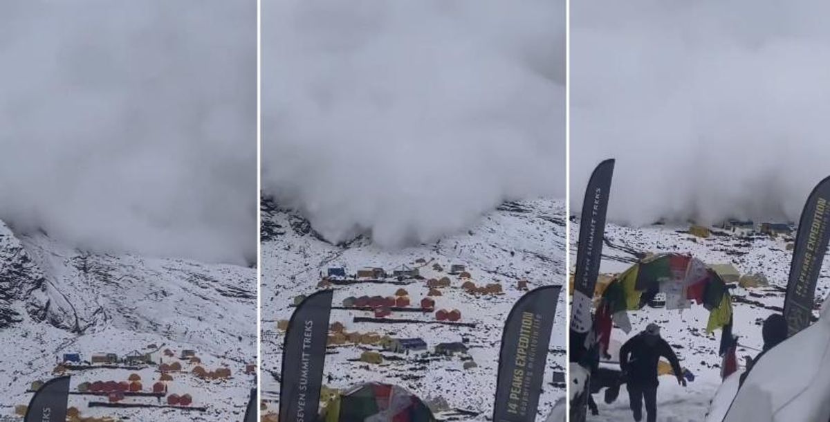 Tragedia en el Himalaya: 19 muertos tras sorpresiva avalancha cuando hacían curso de montañismo