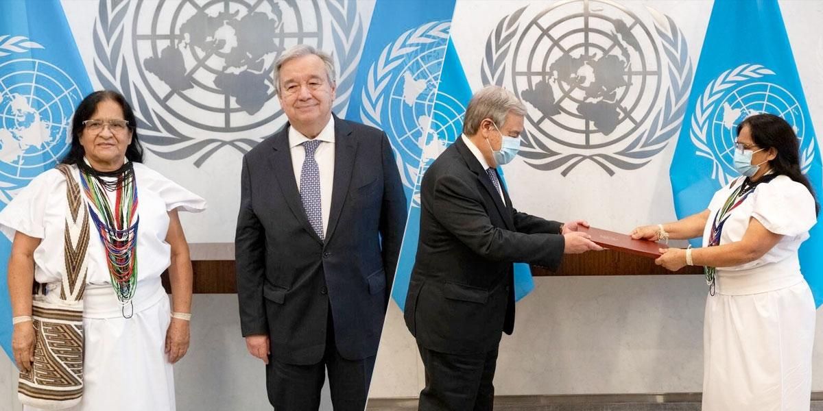 Embajadora de Colombia ante la ONU presentó sus credenciales ante el secretario general, Antonio Guterres