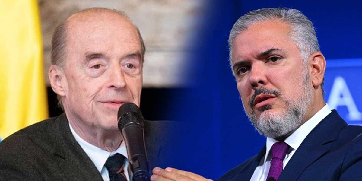 Asamblea de la OEA: canciller tilda de “necio y retardatario” a Iván Duque y el exmandatario responde