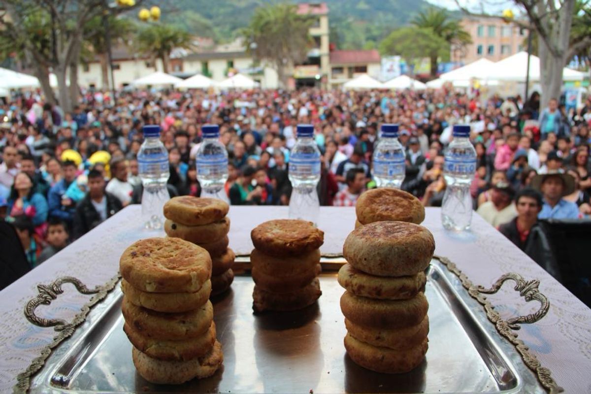 Festival de la Arepa llega a Ventaquemada, Boyacá, municipio que ganó una tentativa Guinnes Records por hacer la “arepa más grande del mundo”