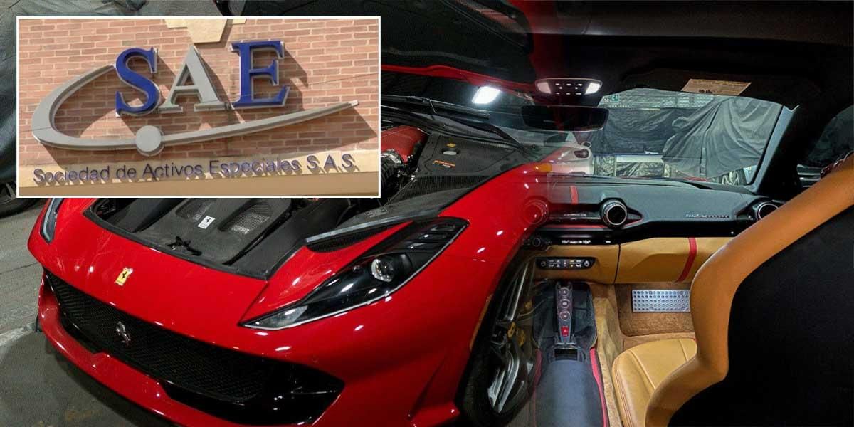 Los Ferraris de la mafia se venderán para inversión social