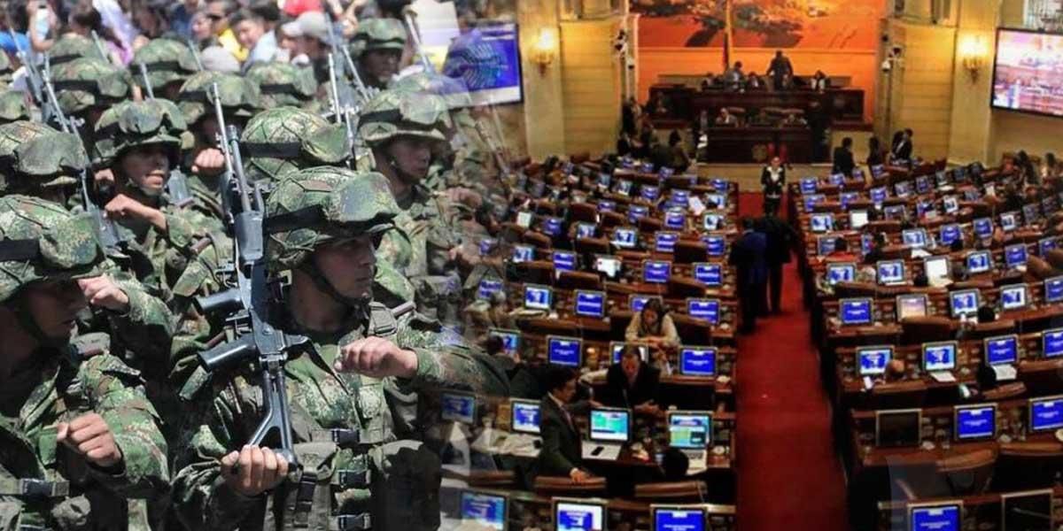 MinDefensa anuncia aumento de salario a soldados y Cámara salva servicio social para la paz