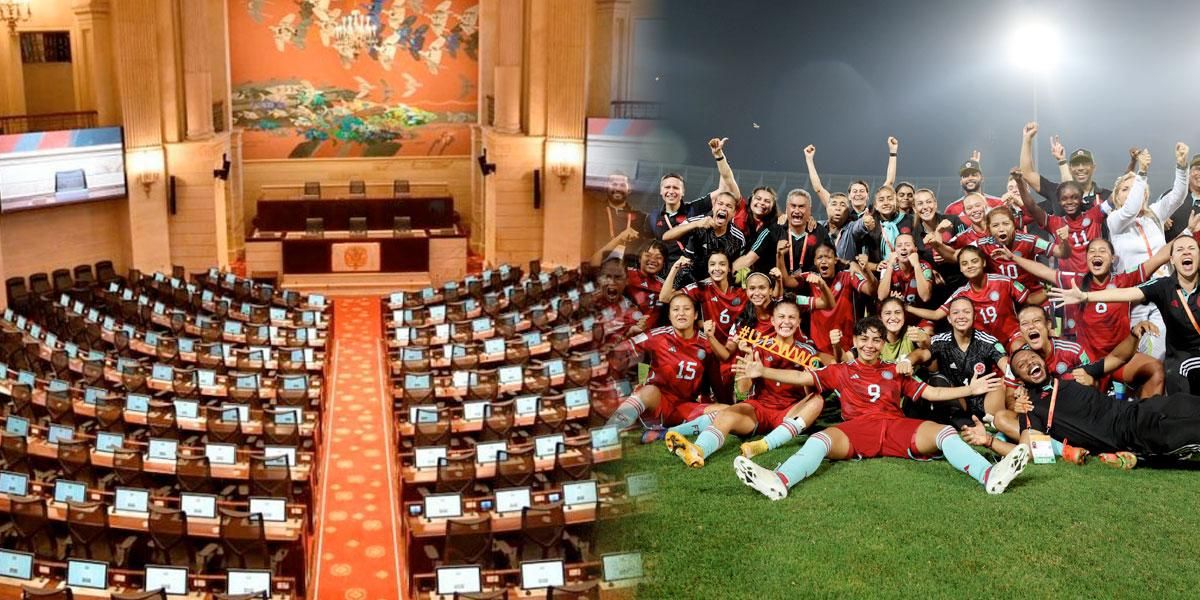 Cámara de Representantes condecorará a la Selección femenina sub-17 por paso a la final del Mundial