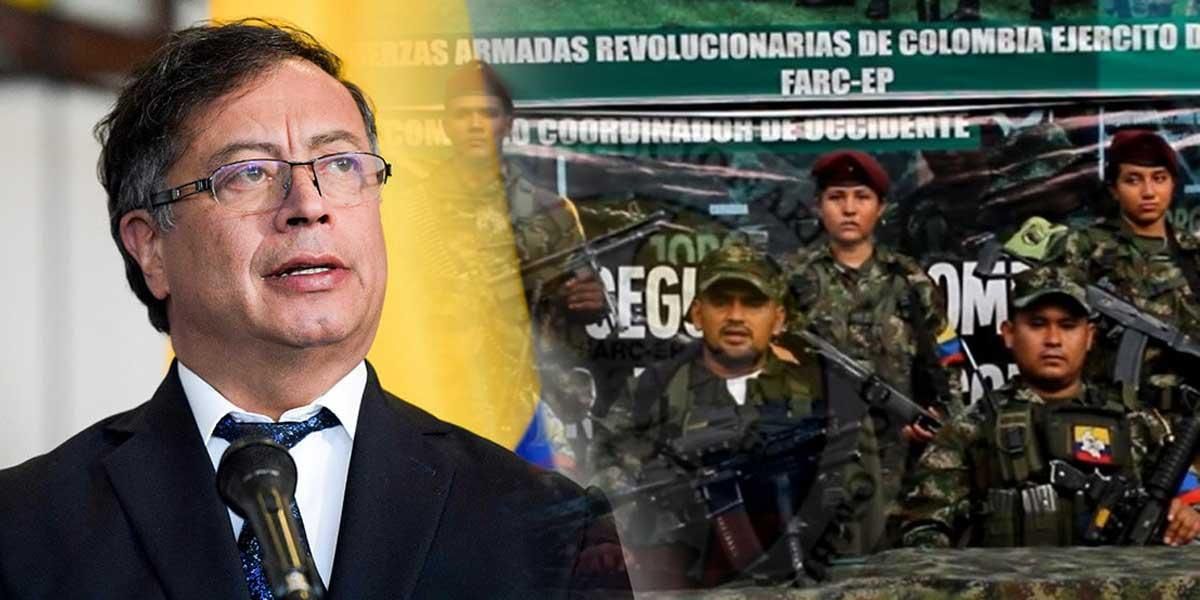 Disidencia FARC pide al gobierno Petro desmontar a grupos paramilitares para avanzar en la “paz total”