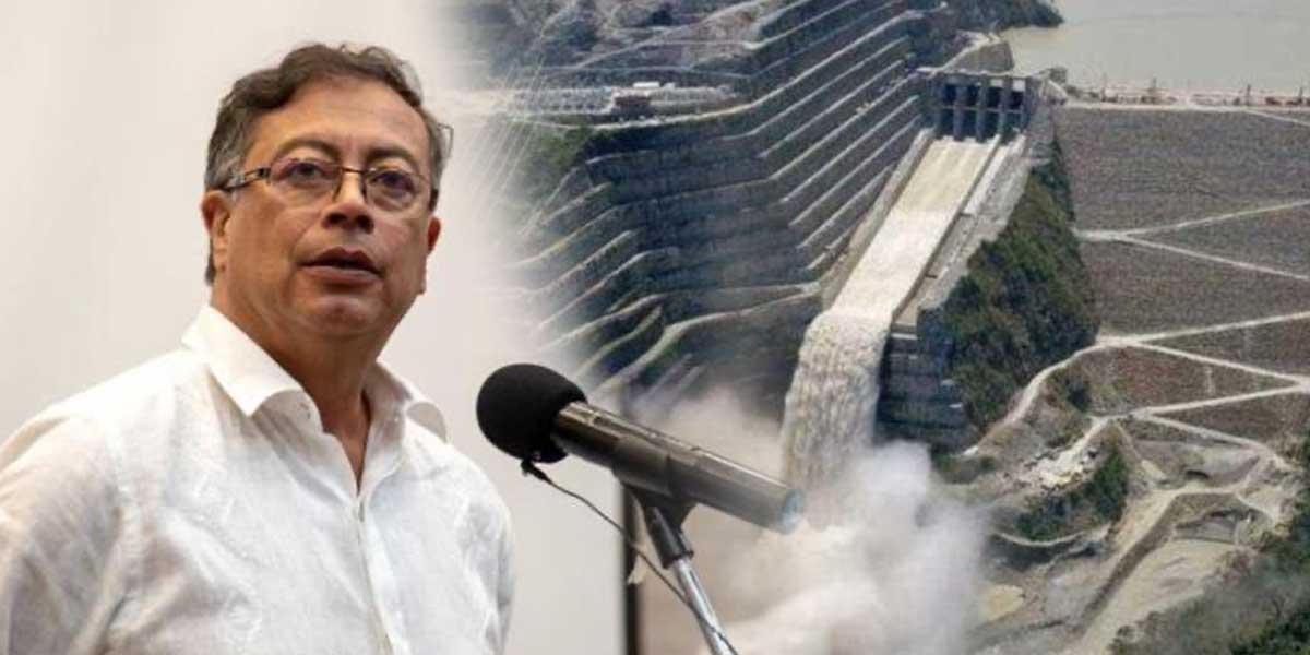 Presidente Petro pide evacuar a población concentrada en Hidroituango antes de encender turbinas