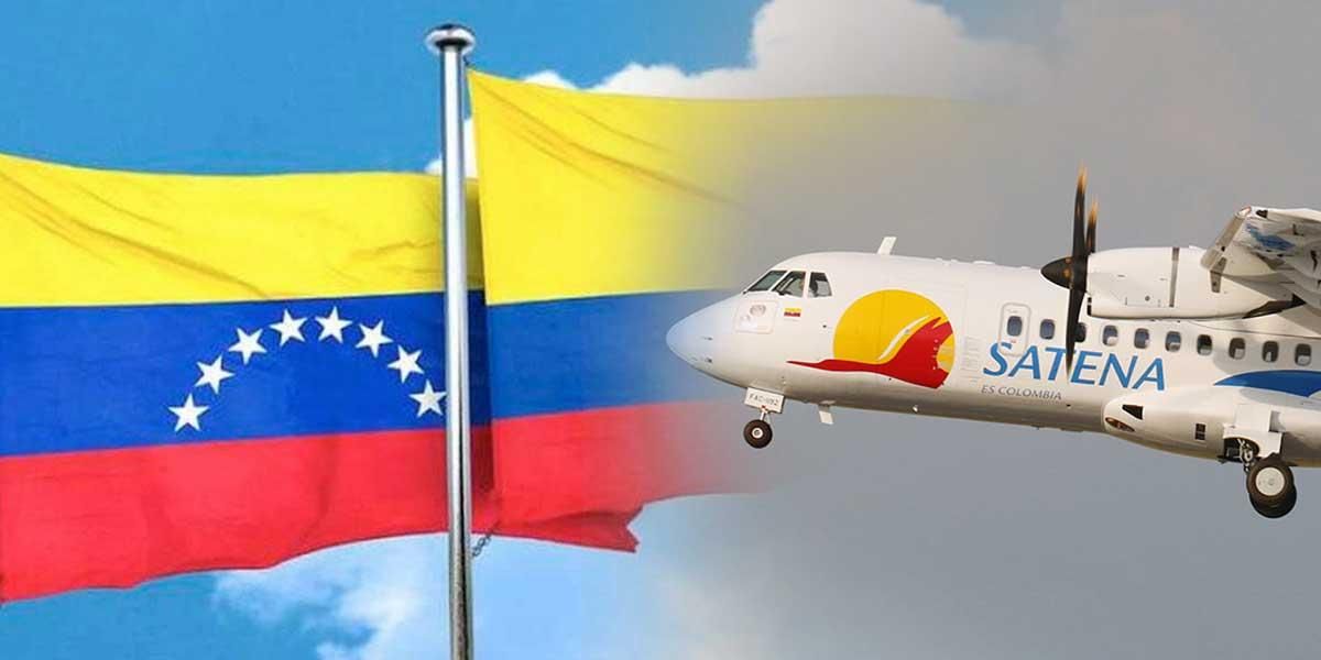 Satena cubrirá dos vuelos semanales desde Bogotá hacia Caracas: este es el precio del tiquete