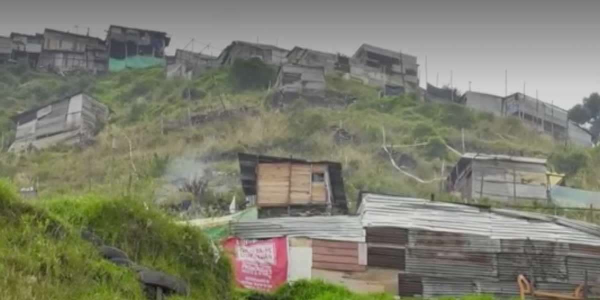 22 familias en alto riesgo por deslizamiento en Ciudad Bolívar