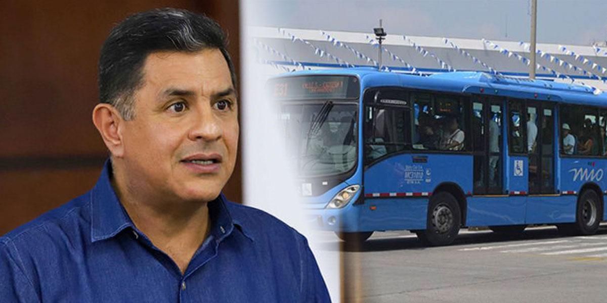 Alcalde de Cali, Jorge Iván Ospina anuncia reestructuración del MIO