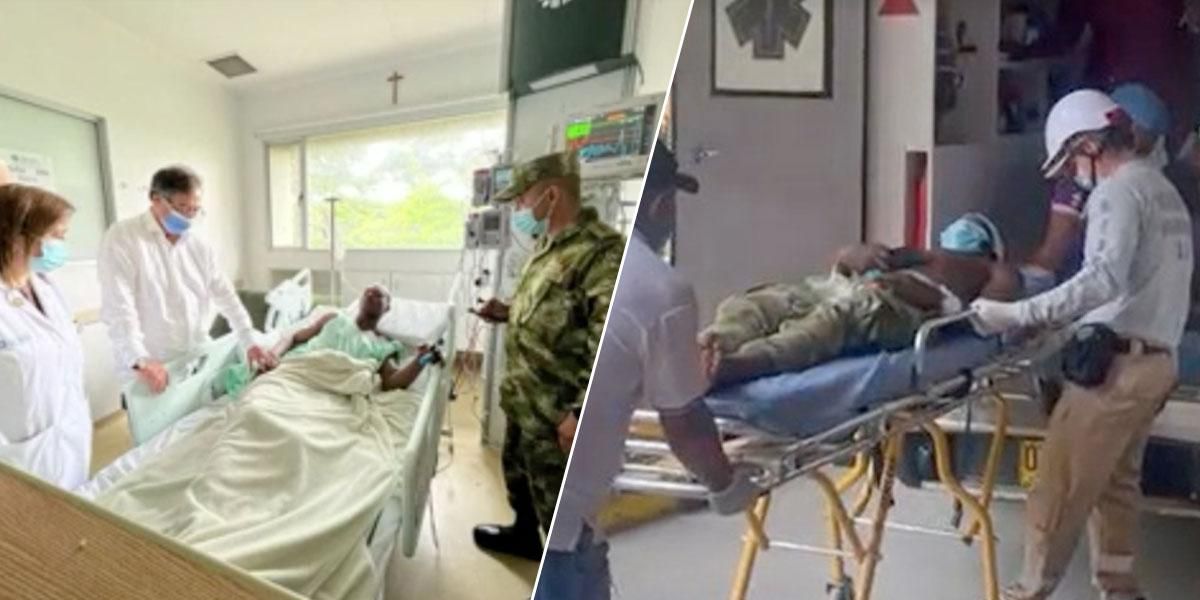 Dos de los ocho soldados heridos en Cauca están en condición crítica
