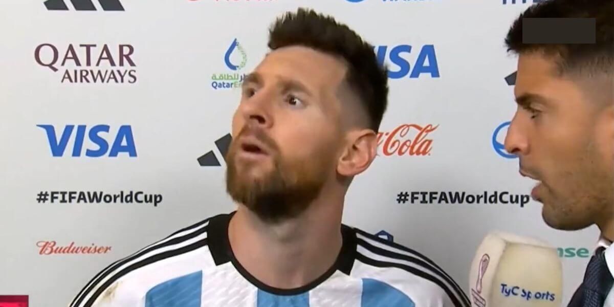 “Qué mira bobo”, el neerlandés al que Messi le expresó todo su enojo