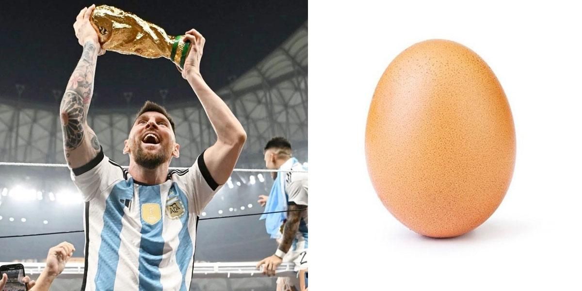 Messi superó la publicación del huevo viral y tiene la foto con más likes en Instagram
