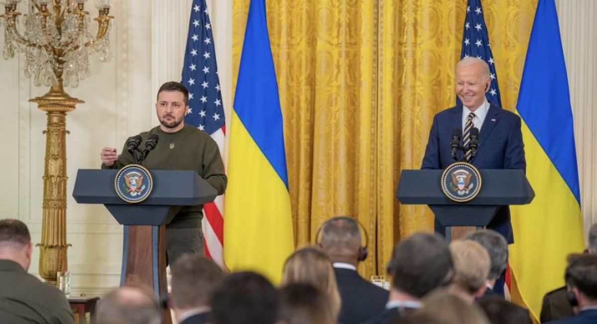 Estados Unidos garantizó que apoyará militarmente a Ucrania hasta que Putin admita el fracaso de la invasión