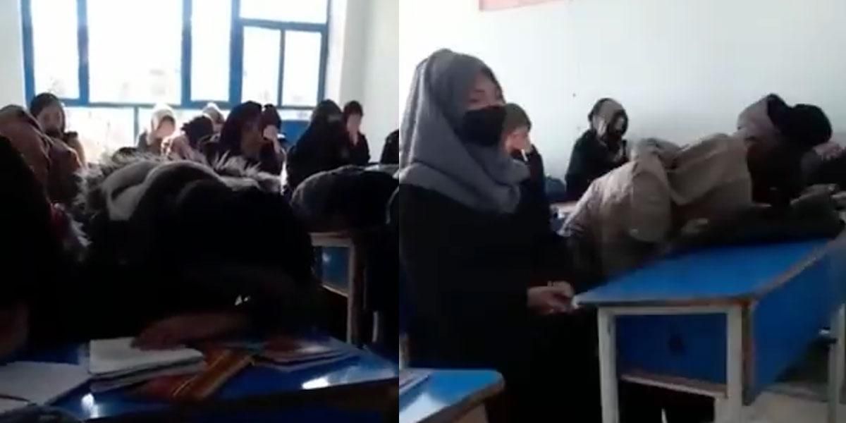 Tristeza total: Mujeres en Afganistán lloran desconsoladas por prohibición para estudiar