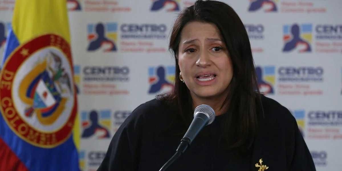 Senadora Paola Holguín no acepta ser candidata a la gobernacion de Antioquia