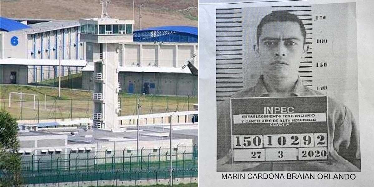 Se fuga integrante de la banda criminal ‘Los Pelusos’ de la cárcel en Cómbita, Boyacá