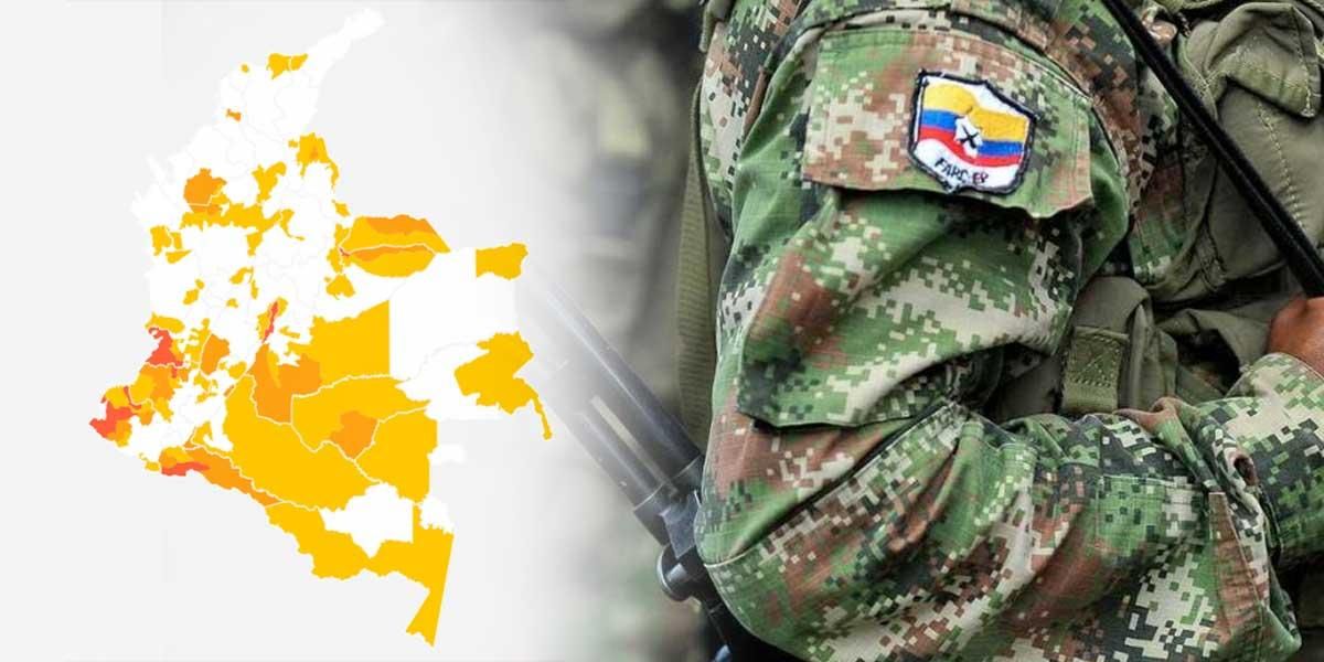 Crece el accionar de disidencias de las Farc en 29 departamentos de Colombia, advierte Defensoria