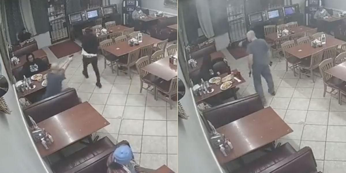 Comensal dio de baja a ladrón en restaurante y devolvió el dinero que había robado a los clientes