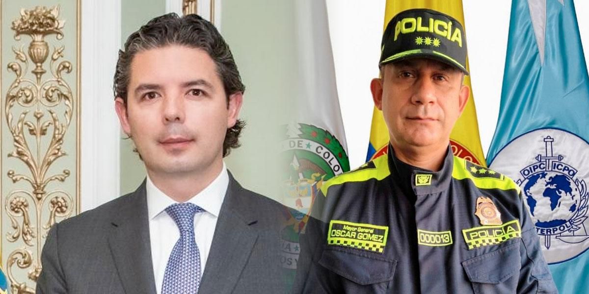Renuncia el secretario de seguridad de Bogotá, Aníbal Fernández: lo reemplazará el gral (r) Óscar Gómez