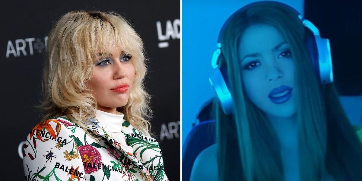Miley Cyrus también le hizo canción a su ex y superó a Shakira en reproducciones