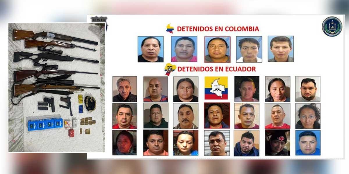 Operativo “Frontera Armada”: desarticulan banda traficante de armas y explosivos en frontera con Colombia