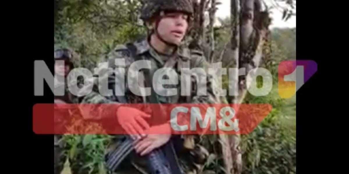 Revelan nuevo video: habla sargento del Ejército retenido por campesinos en Meta