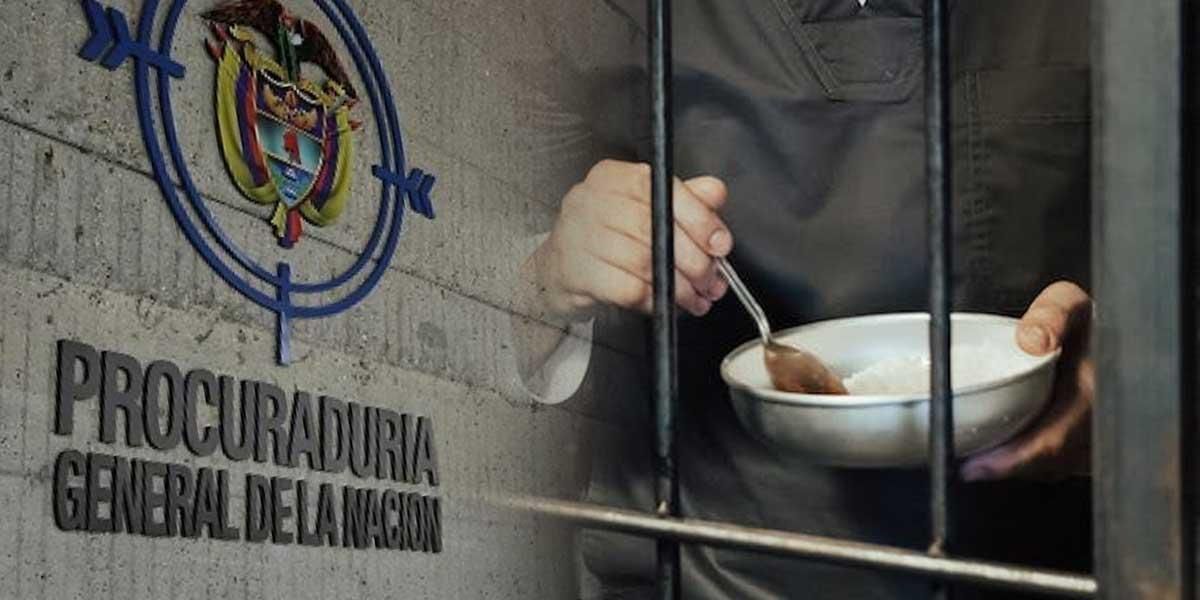 Procuraduría investiga quejas por la comida en 125 cárceles