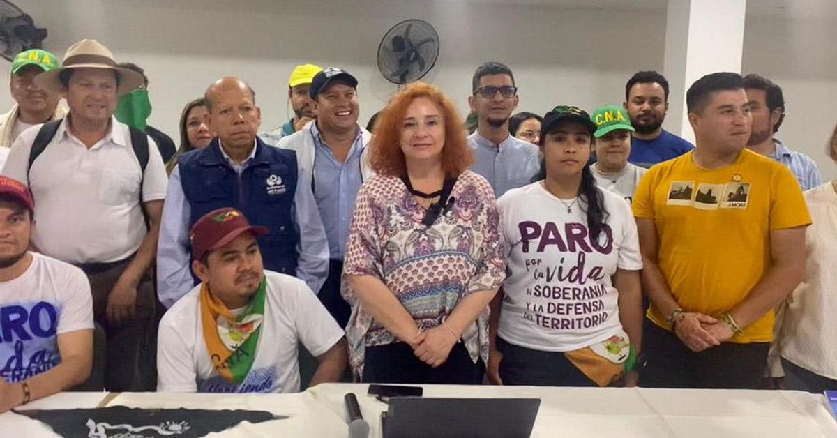 Se levantó el paro campesino en Lizama, Santander, tras acuerdo con el Gobierno Nacional