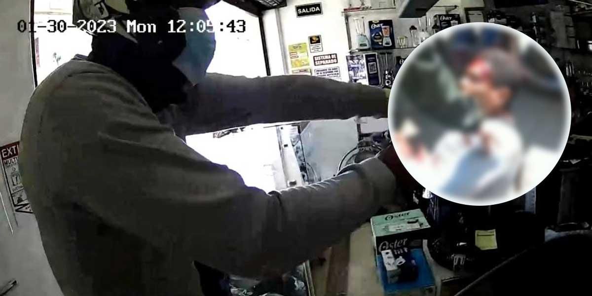 Video | Comerciante se enfrentó a tiros contra delincuente que lo había robado y no lo dejó huir