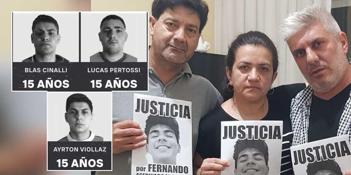 Familia de Fernando Báez apelará las tres condenas no perpetuas: “tuvieron clemencia con ellos”