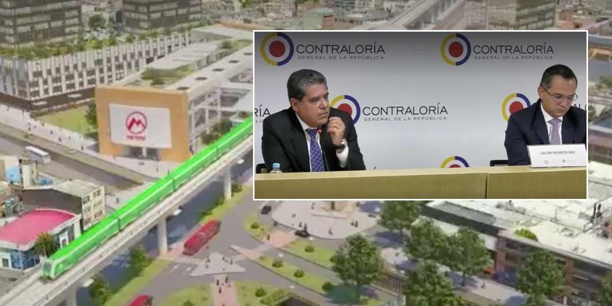 Contraloría General y Distrital vigilarán contrato del Metro de Bogotá