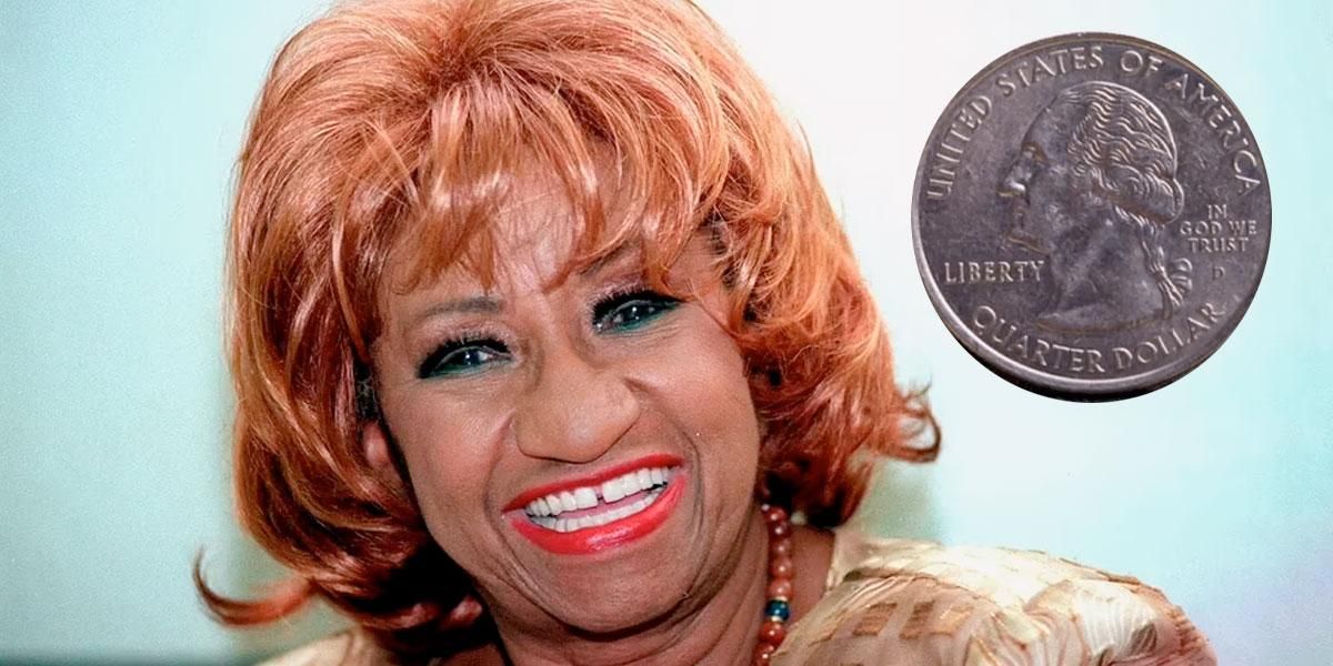 Celia Cruz es la primera latina elegida para ser la cara de una moneda de Estados Unidos