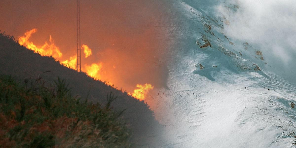 Incendios forestales y heladas: las alertas del Ministerio de Ambiente e IDEAM