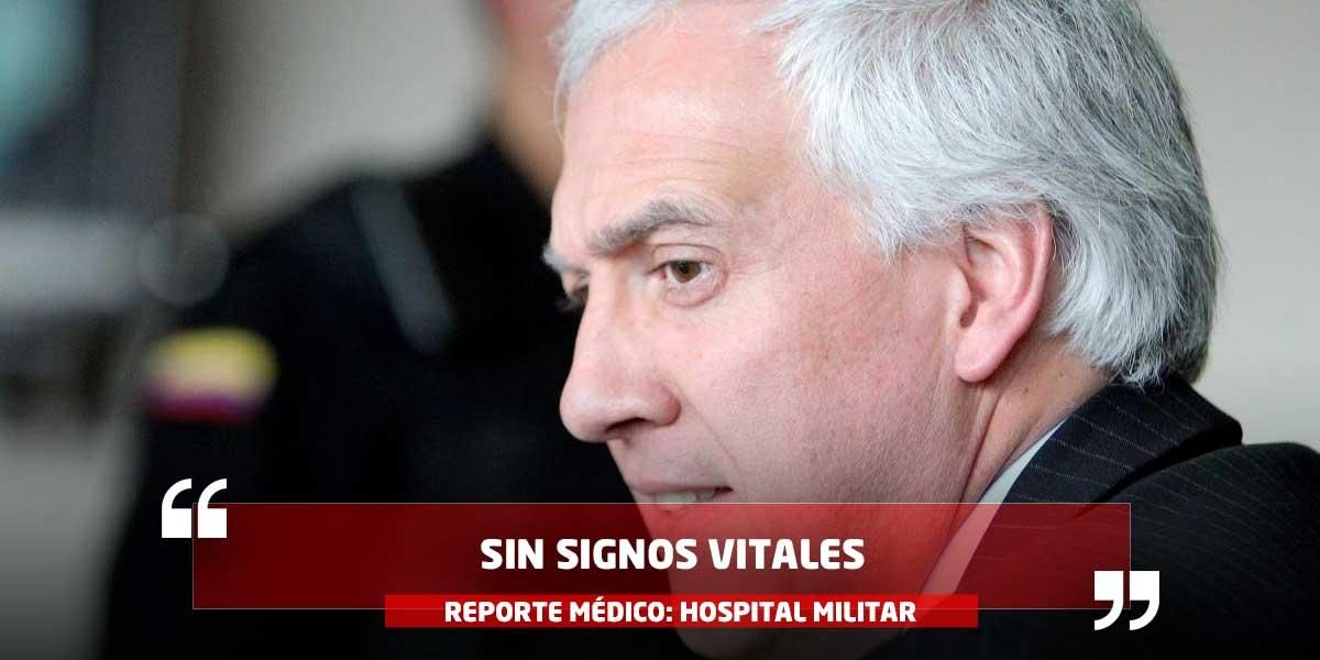 Exalcalde Samuel Moreno llega “sin signos vitales” al hospital Militar