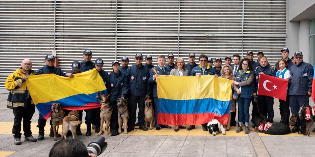 Misión colombiana viaja a Turquía para ayudar a las víctimas del terremoto