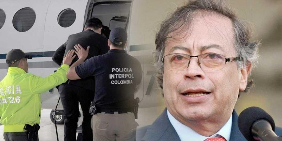 Gustavo Petro ha firmado 30 extradiciones por narcotráfico a los Estados Unidos