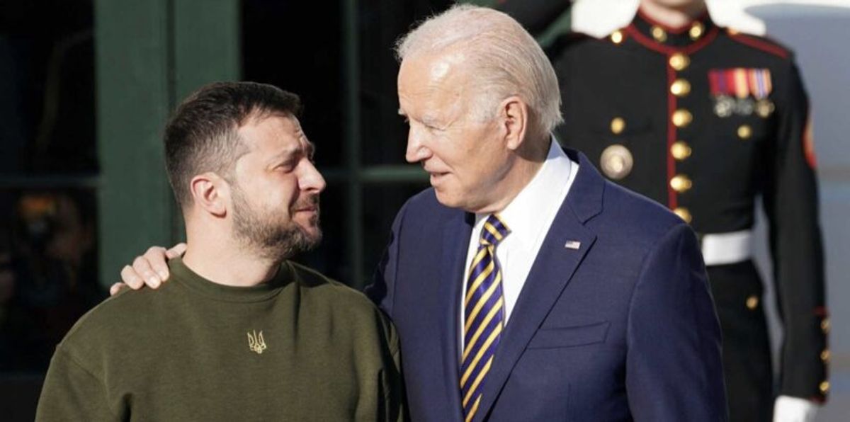 Biden realiza una visita sorpresa a Kiev y se reúne con Zelenski